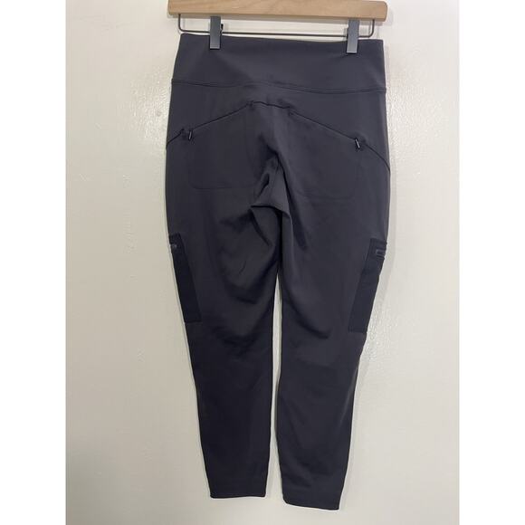 Athleta Headlands Hybrid Cargo Pull On Jogger 4 Petite Active Pants Hike Tight - Picture 2 of 16